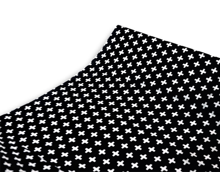Cross Changing Pad Cover - Olli+Lime